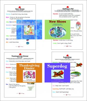 Porcupine Readers' Theatre Poster Version (4 posters + 4 books)